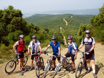 mit mtbeer in den Bikeferien in der Toscana